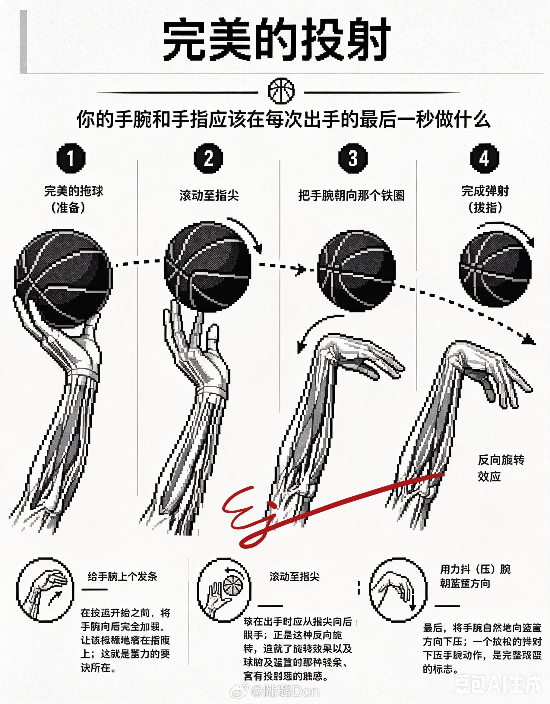 篮球讲究的是特点，纸上谈兵一点用没有所以我要拼命的在纸上弹兵！[超话]​​​