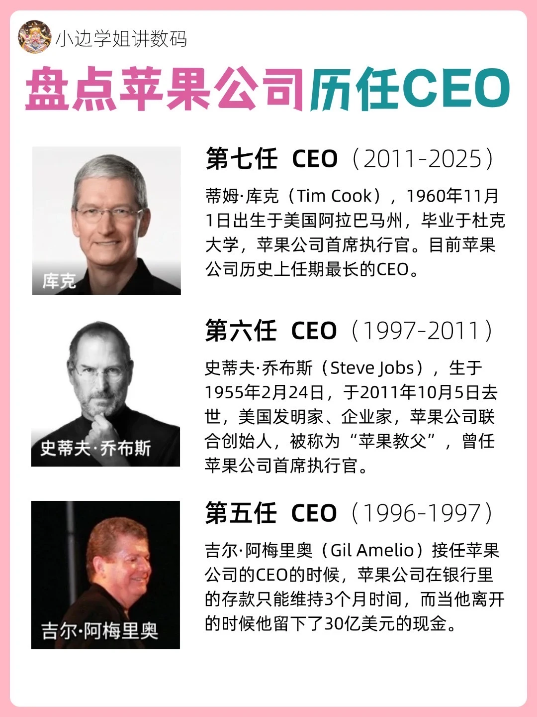 再见库克👋苹果下一任CEO有人选了❓