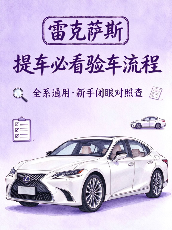 雷克萨斯提车指南！拒交智商税😭