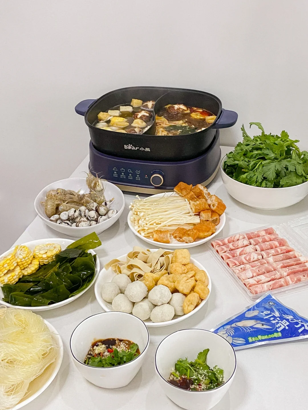 绝了绝了~宅家也可以吃到鸳鸯锅啦🍲