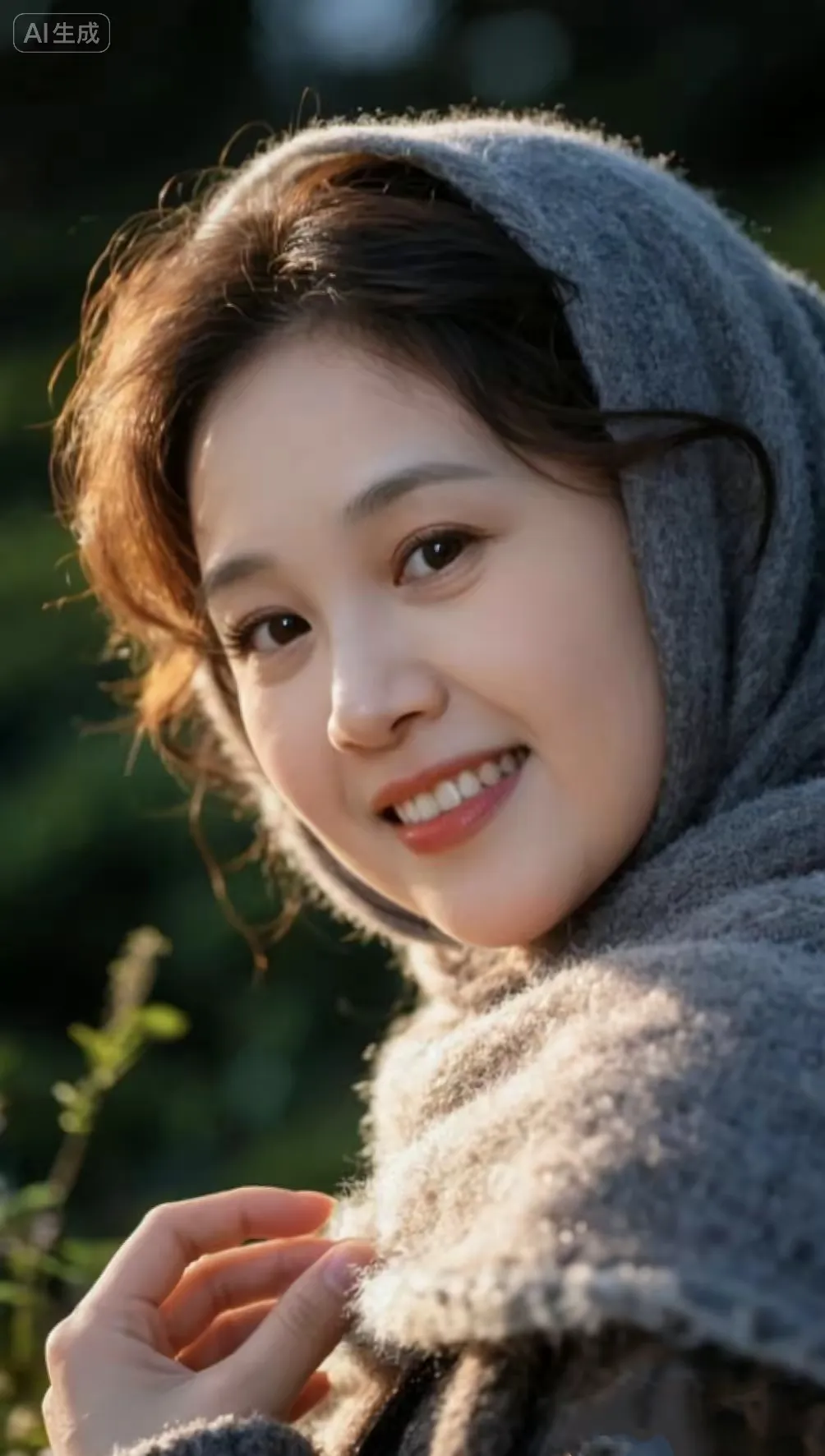 女子之美，静如幽兰。