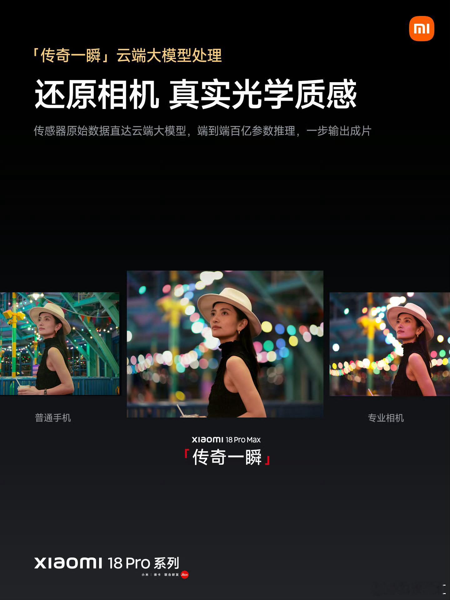#AI重构智能手机新体验# 当下AI手机早已不是简单堆砌功能，体系化自研才是核心赛道。小米凭借登顶全球开源第一的MiMo-V2.6-Pro大模型，搭配自研芯片与澎湃OS，搭建起完整AI底层基座。

小米18 Pro将硬核技术落地实处，AI百变背屏、大模型传奇一瞬影像、AI智能防窥，每一项都是实用体验升级。依托成熟的 ​