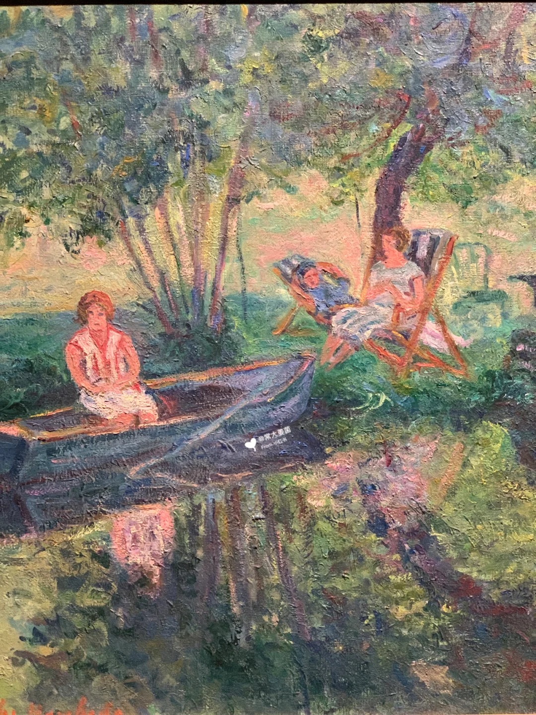 今儿聊聊印象派的浪漫情调👨🏻‍🎨几张原作