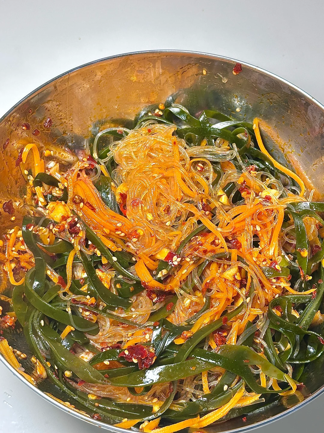 凉拌三丝 清脆爽口又开胃🤤