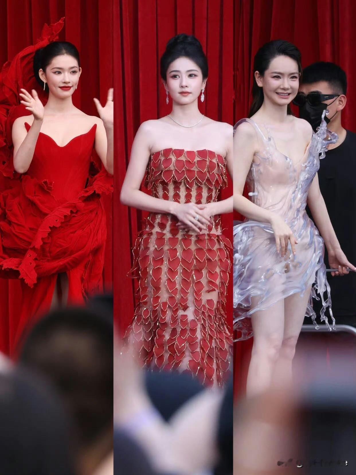 9月25日，白鹿、宋雨琦、李昀锐参加时尚芭莎，白鹿红毯上主动cut宋雨琦说两人同一天生日，宋雨琦与李昀锐现场热聊
白鹿宋雨琦目前关系感觉有些微妙，两人今天红毯顺序完全前后脚中间只相差几人，听白鹿喊话，原以为能看到两人私下互动同框，可一晚上过去了，一点两人互动的路透都没有，只有宋雨琦李昀锐热聊的视频