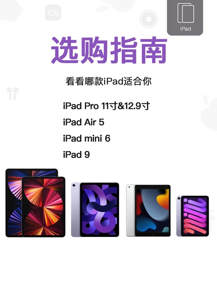 哪款iPad合适你❓答案都在这里❗️