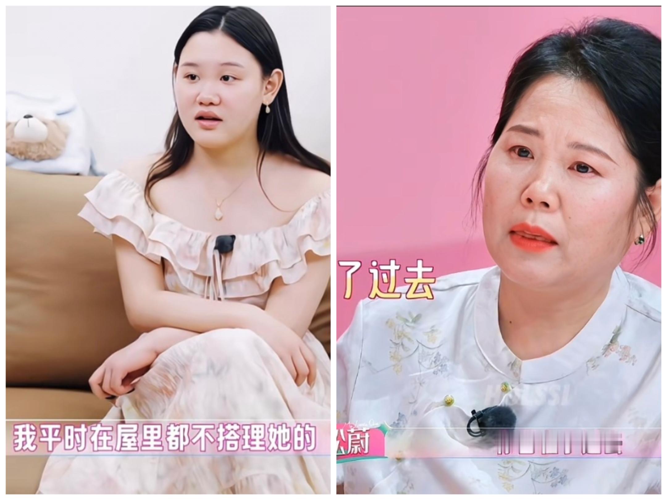 听完张家齐的这番话，我倒吸一口凉气，她真的一点面子都不给她妈妈啊！
节目里，张家齐说，“我平时都不搭理她的，我自己在屋里，她在客厅忙她的。”

这段话说得很直白，很不客气，张家齐妈妈在观察室看着女儿这样说，能看到她眼睛里面都有泪花了，她这下知道女儿不和她说话，是什么原因了吧。

不管怎么样，我理解张