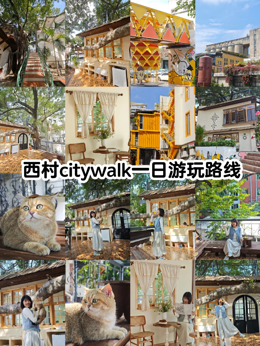 西村！宝藏citywalk游玩路线！超全拍照指南