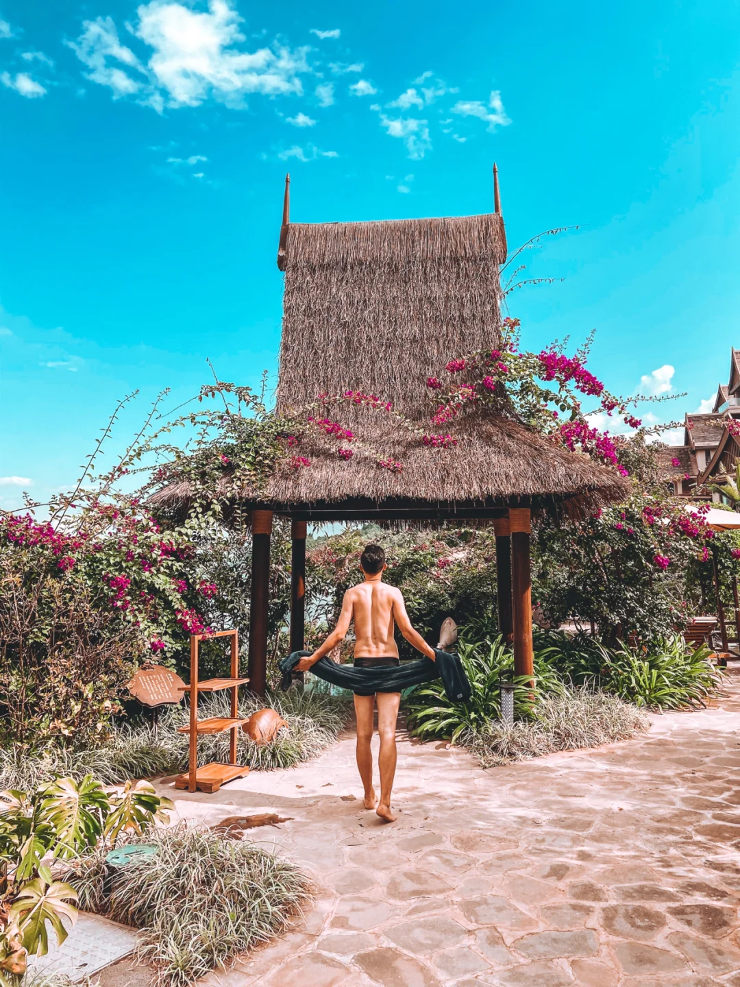 巴厘岛夏天感觉的温泉，还能看展览！🎉🎉超棒