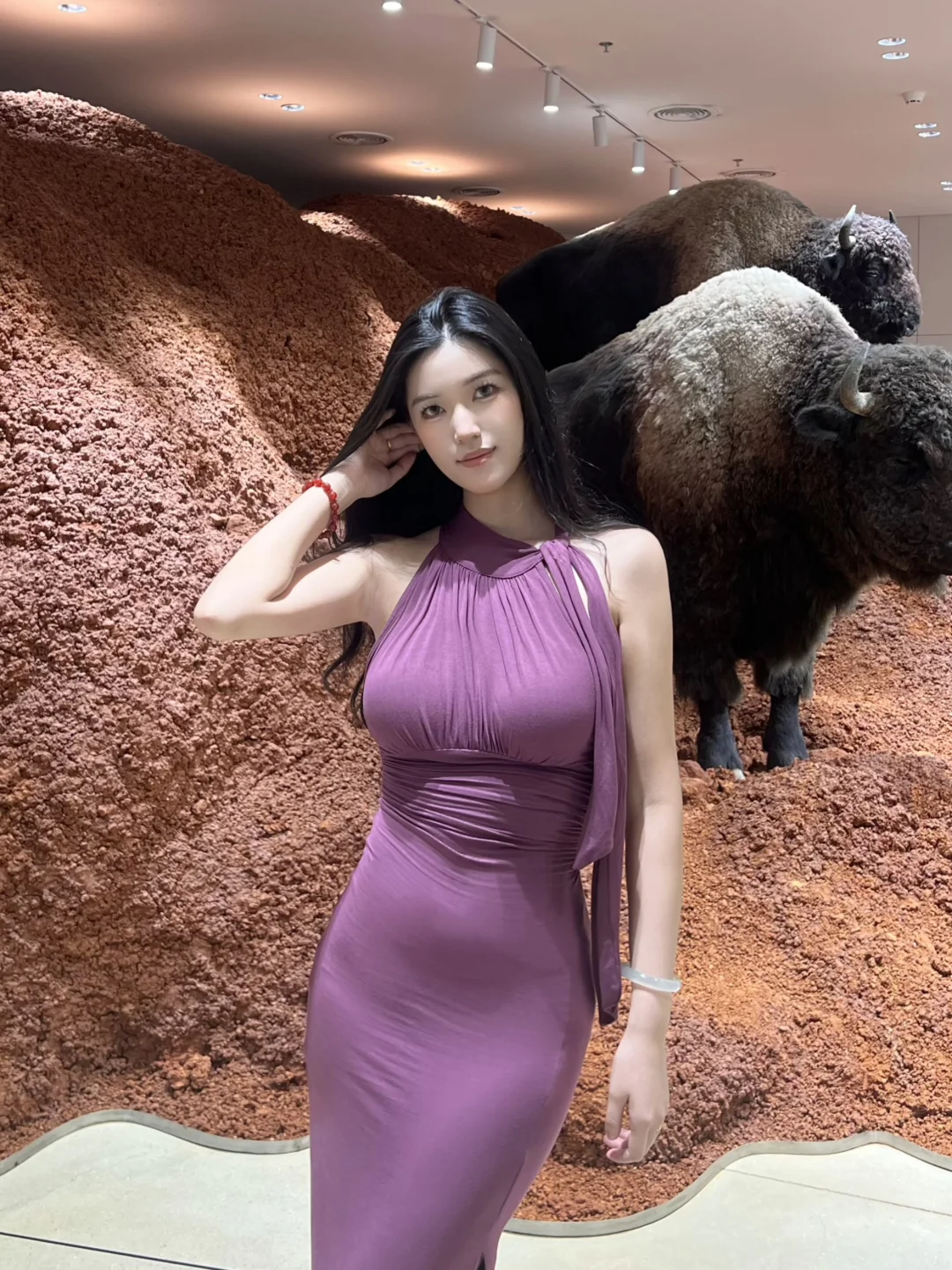 大晚上被紫色紫色美到了