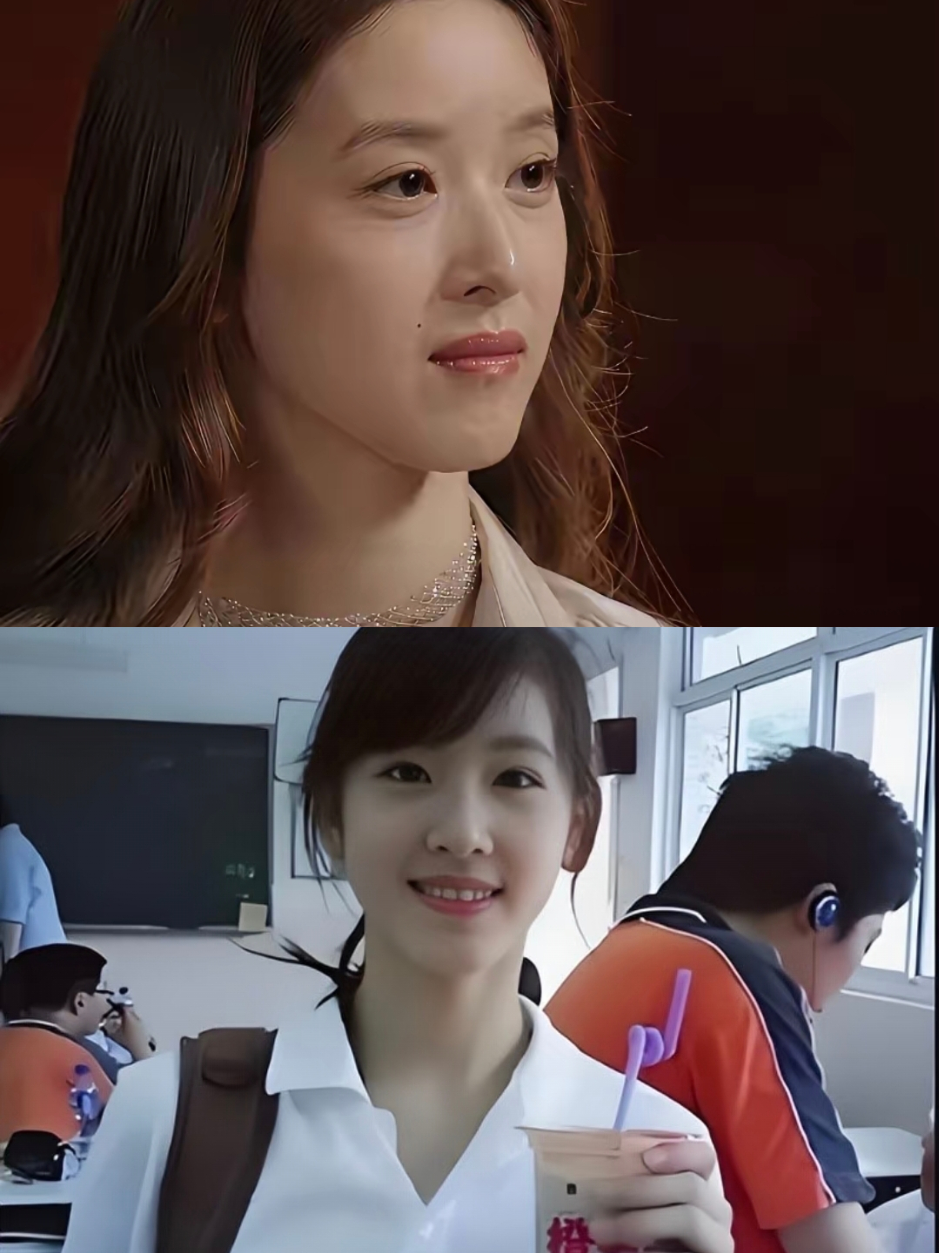 嫁给富二代也难逃吃婚姻的苦
32岁的奶茶妹妹章泽天的近照，头发干燥枯黄，眼角疲惫、黑眼圈、眼纹严重，嘴角耷拉，整张脸透露出一种苦相，是奢侈化妆品也遮盖不住的！