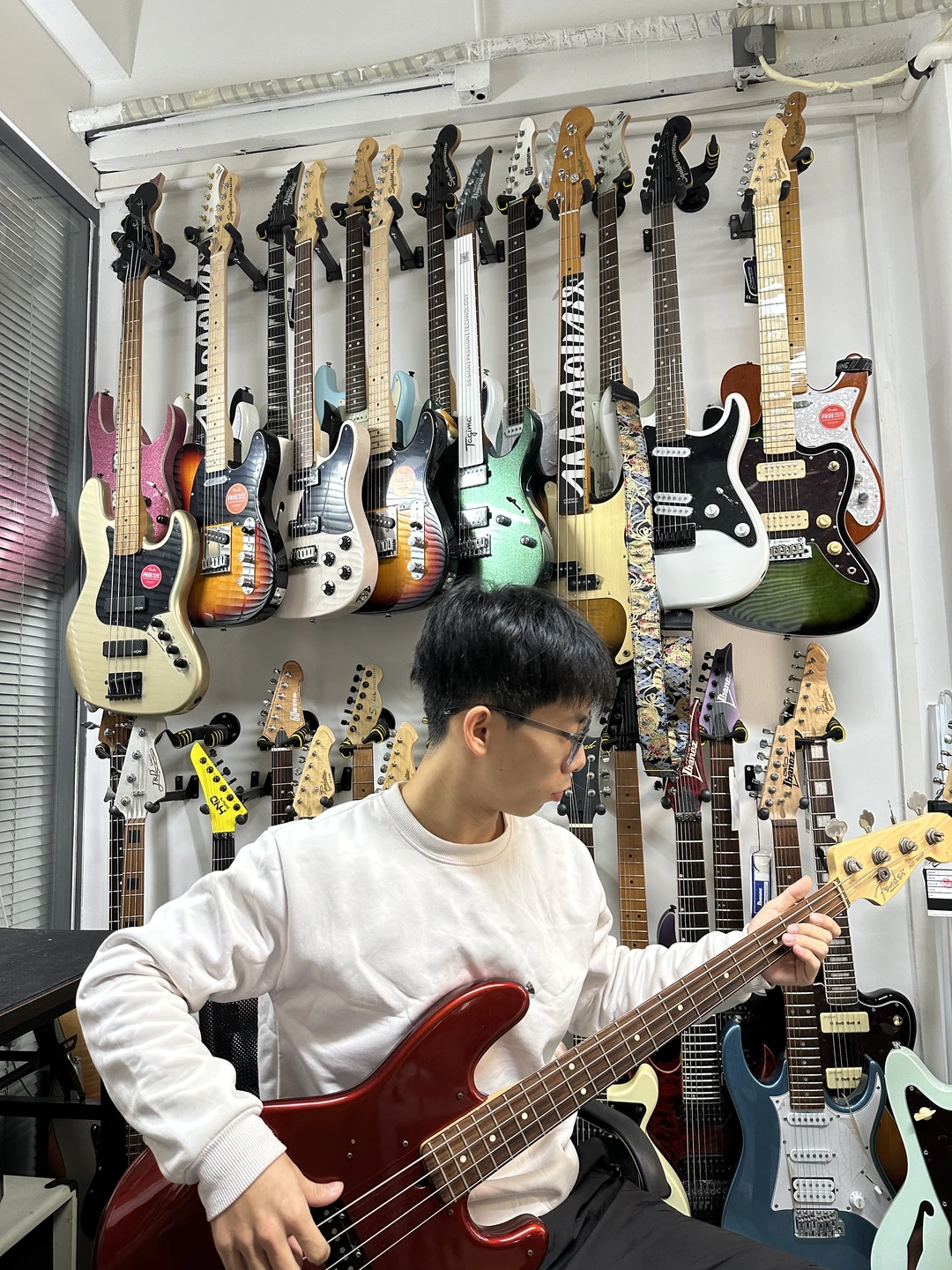 广州贝斯初体验！弹起水泡也快乐🎸