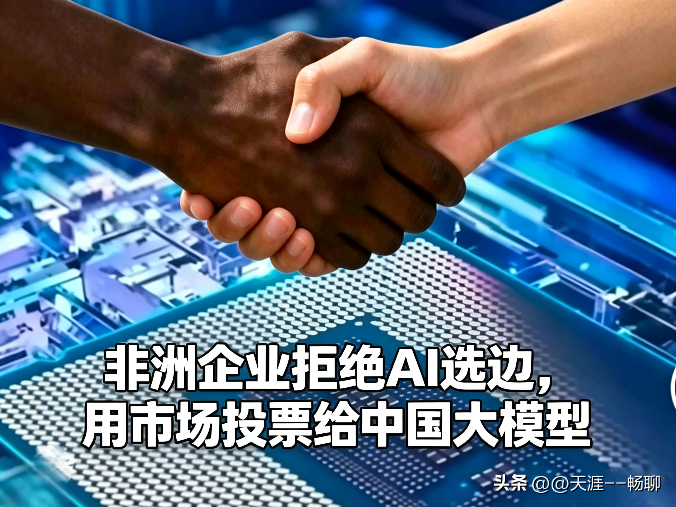 非洲企业偏不吃美国那套：中国AI不只是便宜
 
❖
美国试图逼迫各国在中美AI竞争中选边站队，但在非洲，不少企业拒绝这份地缘政治选择题，从实际商业需求出发选用中国大模型。DeepSeek、通义千问、Kimi、智谱AI等国产模型，在非洲获得越来越多客户。
 
      🌿    🌿    🌿    