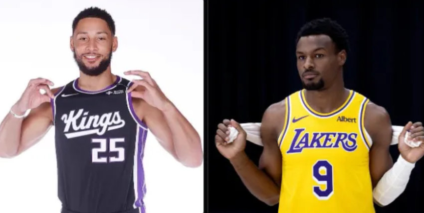 Memes发问：本-西蒙斯和布朗尼，你觉得谁会先退役？

美媒NBA Memes更新动态，晒出一则讨论与球迷分享：

谁会先退役？

• 本-西蒙斯

• 布朗尼-詹姆斯#上虎扑搜篮球资讯# ​