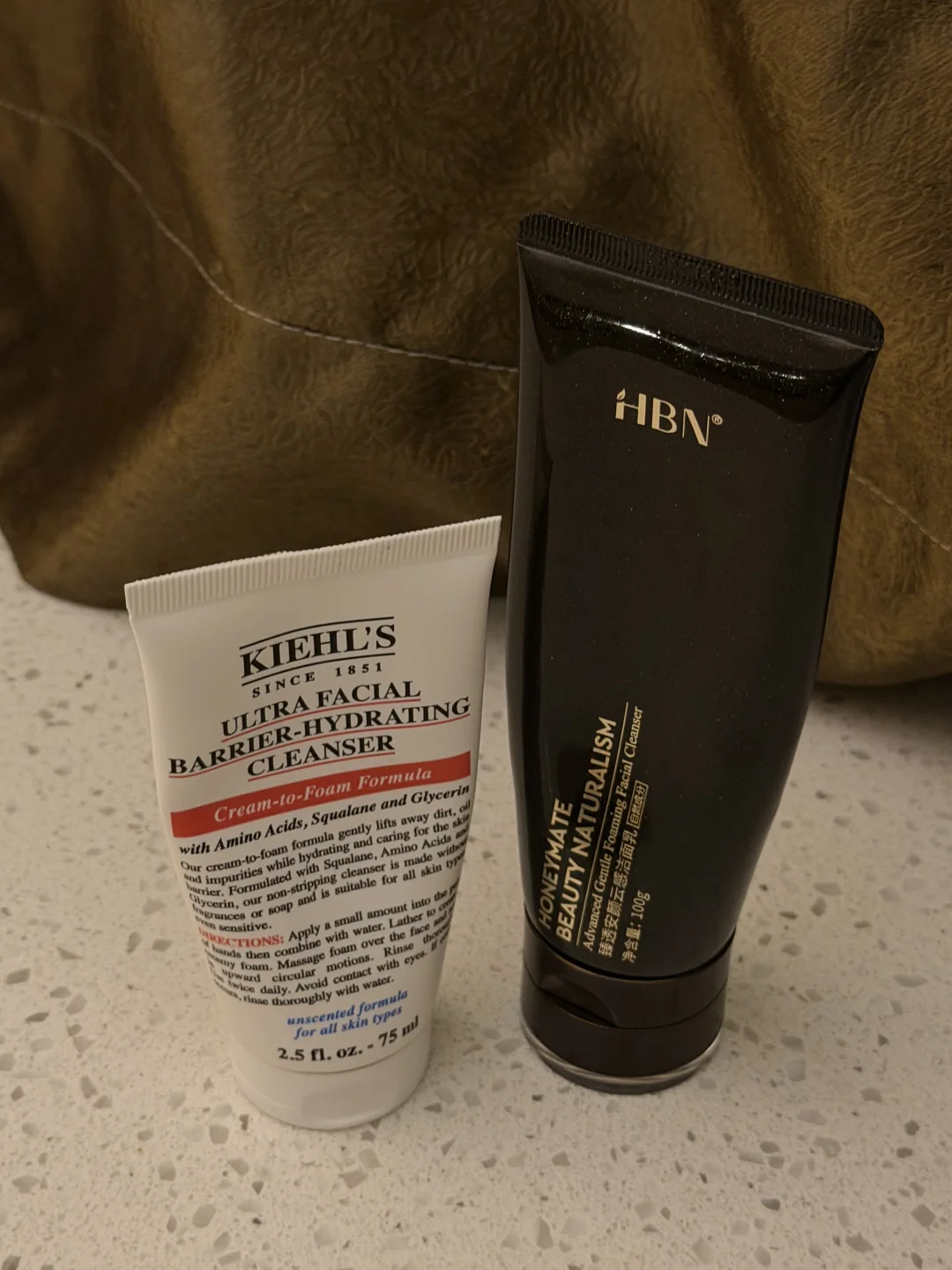 对洗面奶祛魅后留下的两支