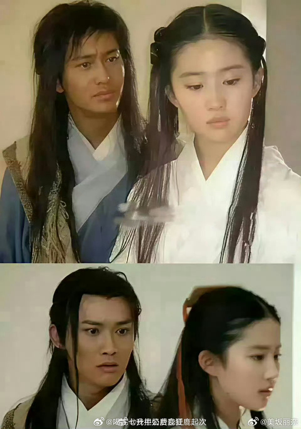 当年“杨过”和刘亦菲的试镜照，而黄晓明和聂远都面试过！ ​​​

金鹰奖 刘亦菲国籍 ​
