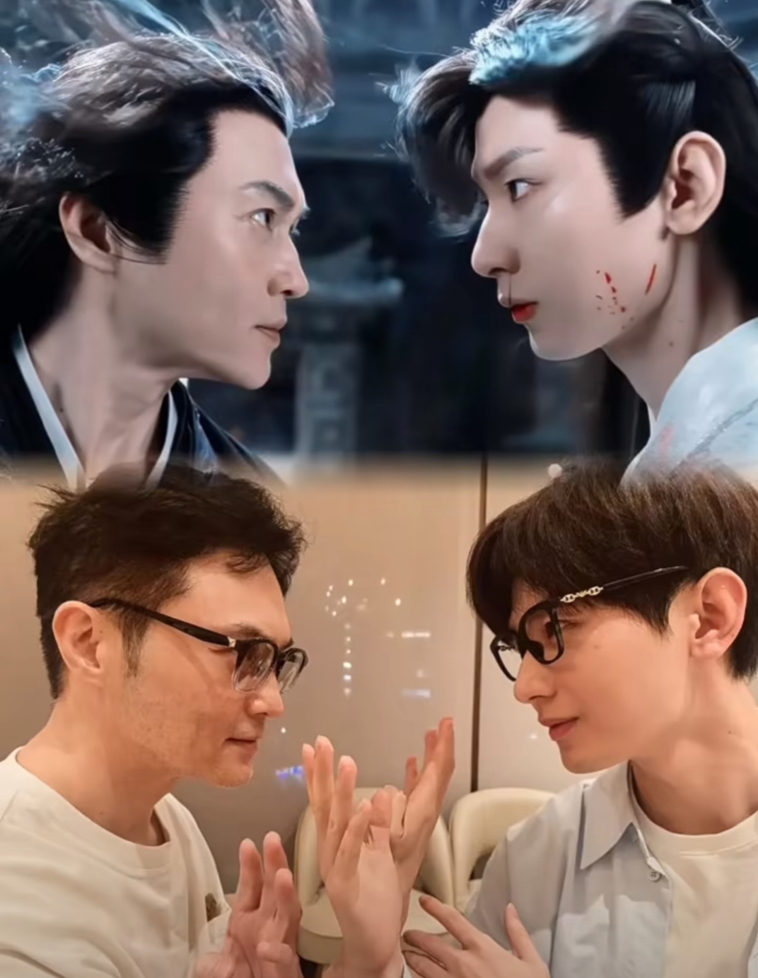 内娱最戳人的售后，从来不是刻意营业，而是十年如一日的真心。

张智霖卡点《赴山海》一周年晒出与成毅的合照，一句“爱徒”让人瞬间梦回十年前《一年级》的初见。从青涩新人到如今的S+大男主，成毅用踏实和谦逊，把前辈当年的那句“我对你有信心”变成了现实。

在这个流量更迭飞快的圈子，未成名时不卑不亢，大火后