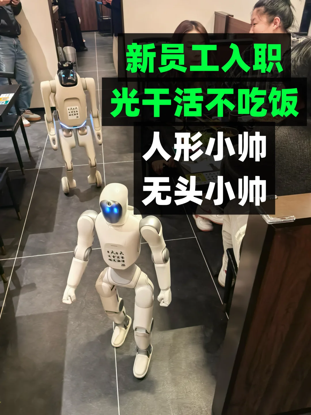 去野烤串今天入职俩不用吃饭的员工