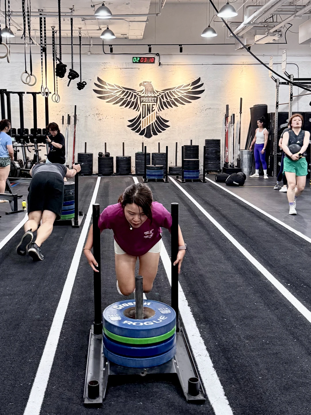 运动日记｜下班继续Crossfit馆做牛马