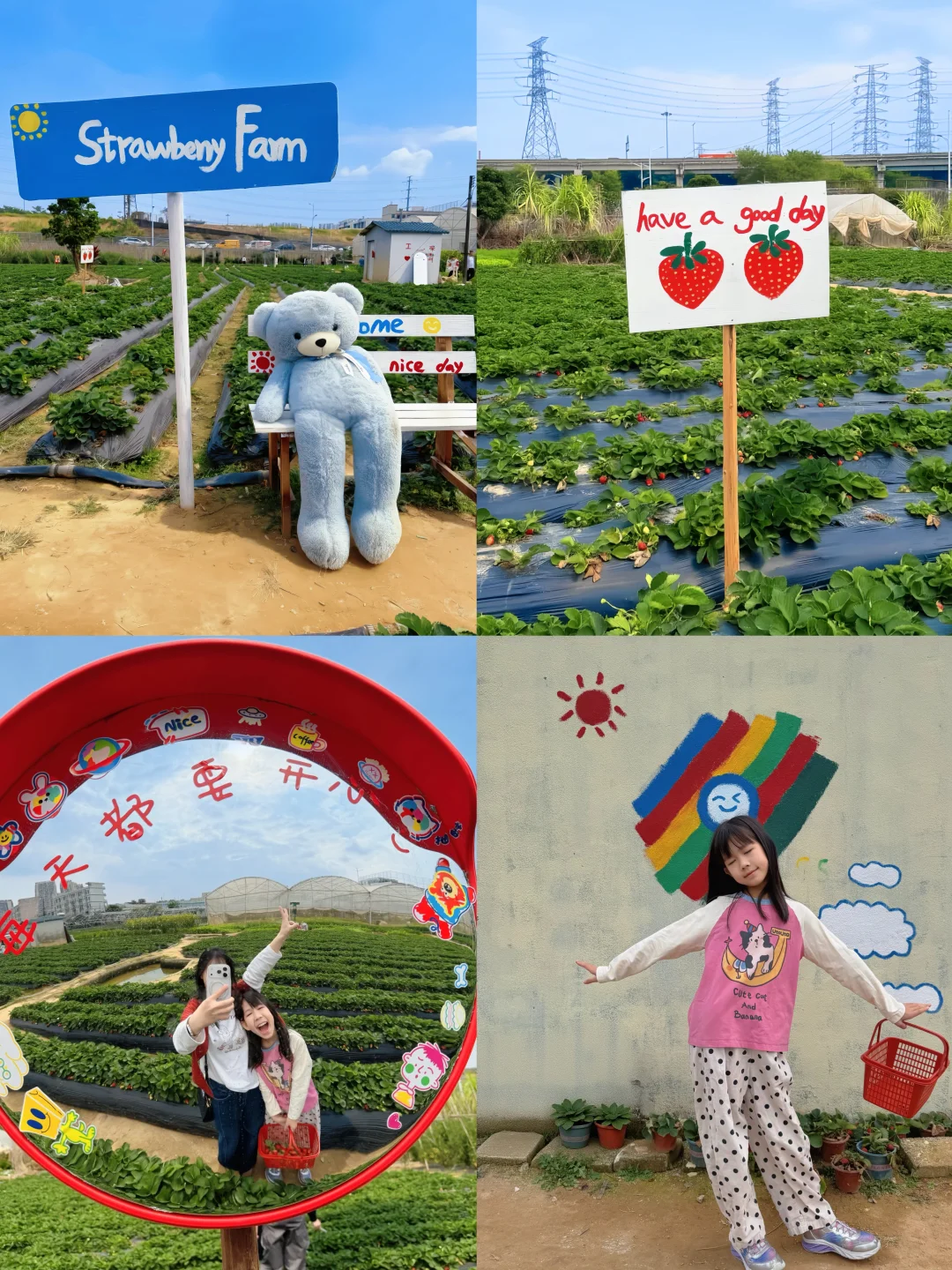 深圳采摘，这家草莓园好像 😆有点可爱呀…🍓