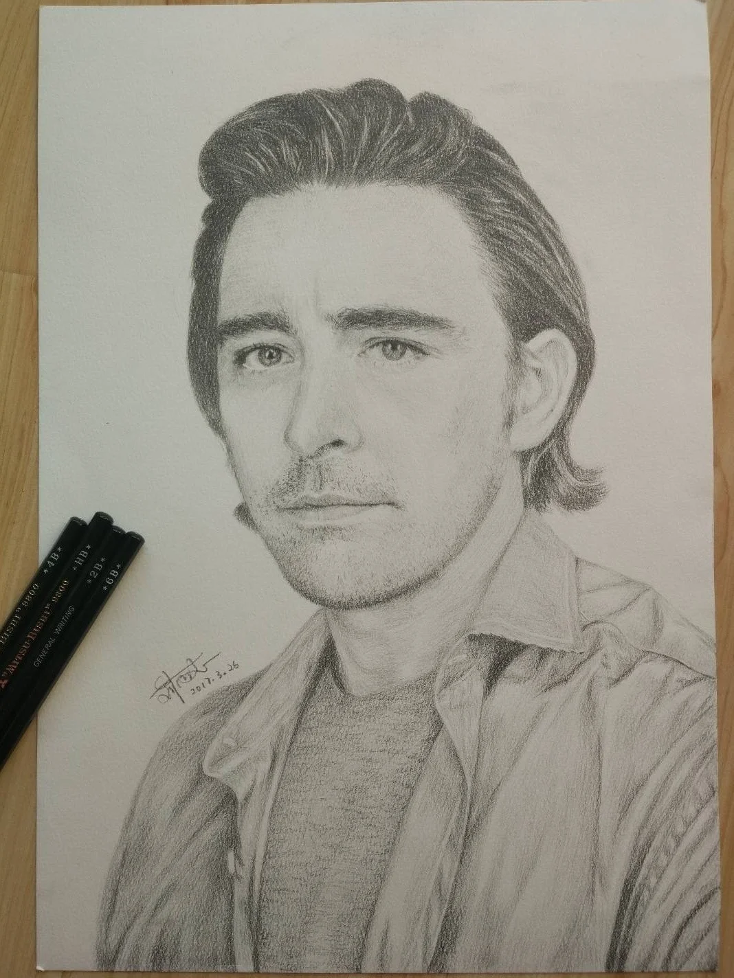 素描，Lee Pace
