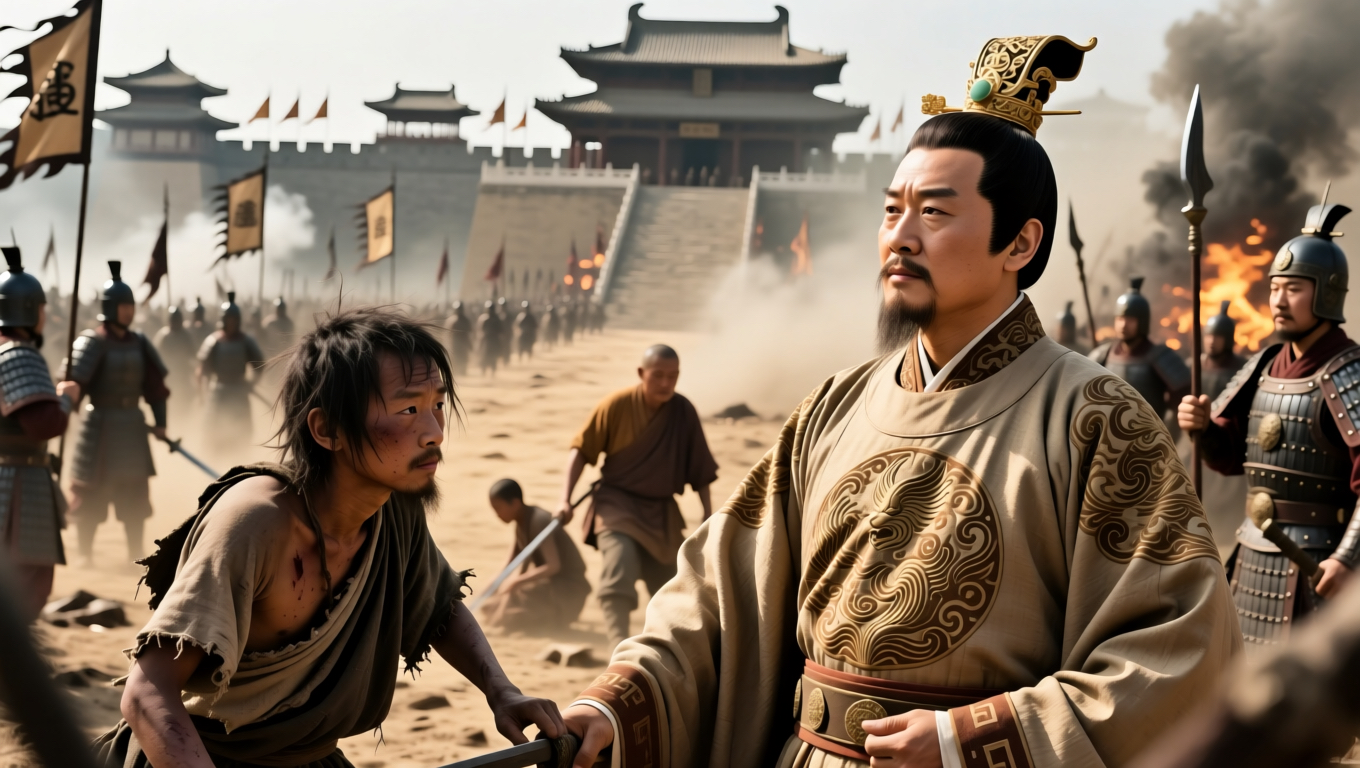 朱元璋历史地位为什么那么高？从乞丐到帝王，他凭什么被后世铭记？

在中国历代开国皇帝中，朱元璋绝对是一个异类。他没有显赫的家世，没有雄厚的资本，甚至连最基本的温饱都曾无法保障。然而，正是这样一个从社会最底层爬起来的普通人，最终建立了延续近三百年的明朝，并在中国历史上留下了不可磨灭的印记。朱元璋的