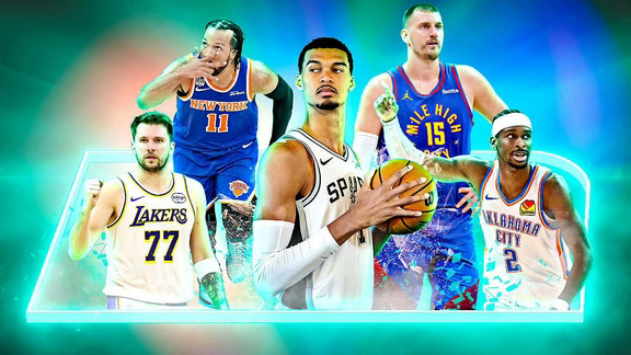 新赛季百大球星前十，前五都是国际球员!