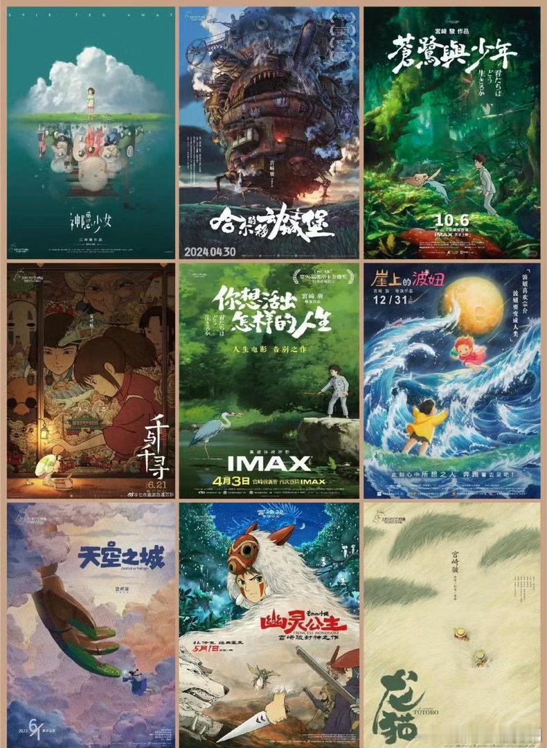 宫崎骏作品合集（共25部）

⬇️评 资源「夸克+百度」 ​