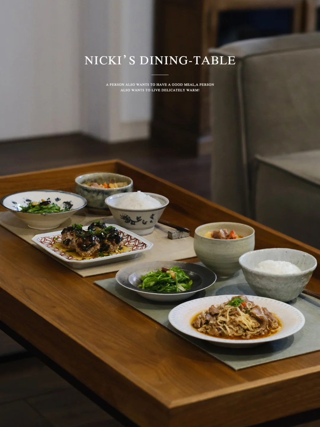 二人食｜认真做饭，把每一餐都吃好…