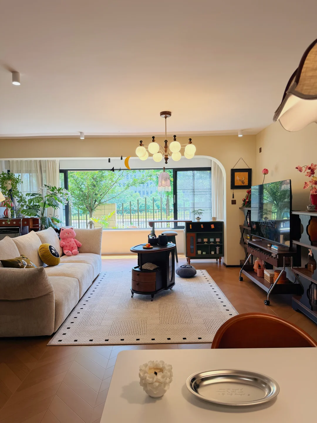 复古客厅｜软装选对，宅家日子很舒服🏡