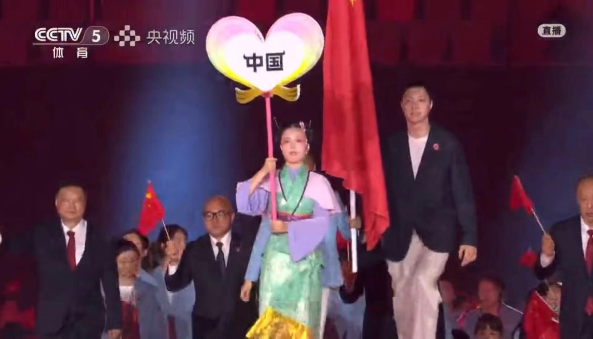 People‘s Republic Of China 亚运会开幕式 亚运会中国运动员