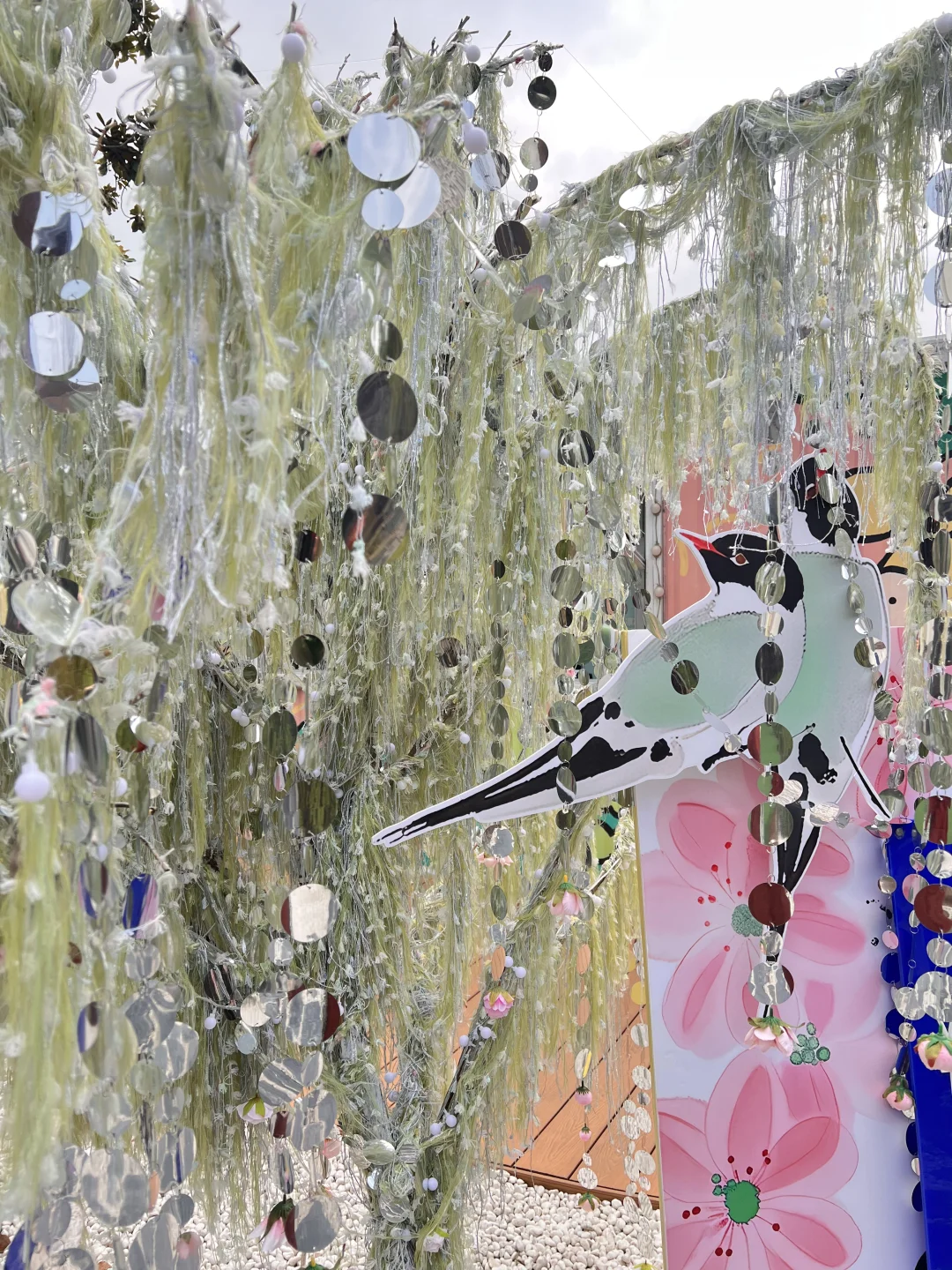 上海春味很足的古镇🍃用花船游过春天⛵️