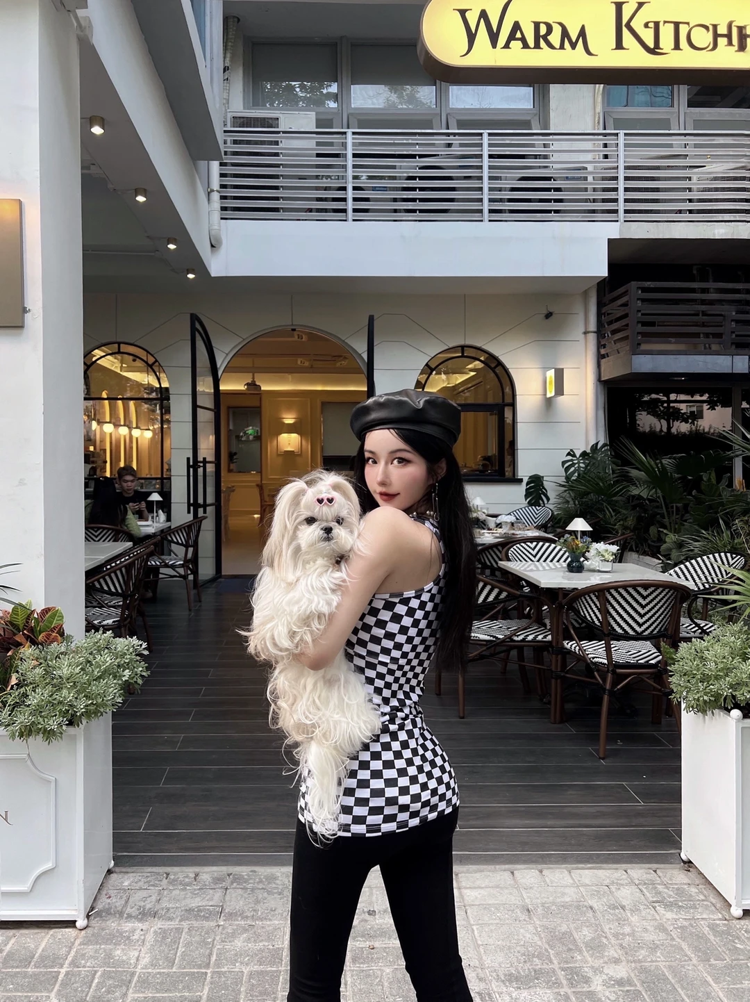 深圳｜黑白棋格法式brunch—Warm Kitchen🔳