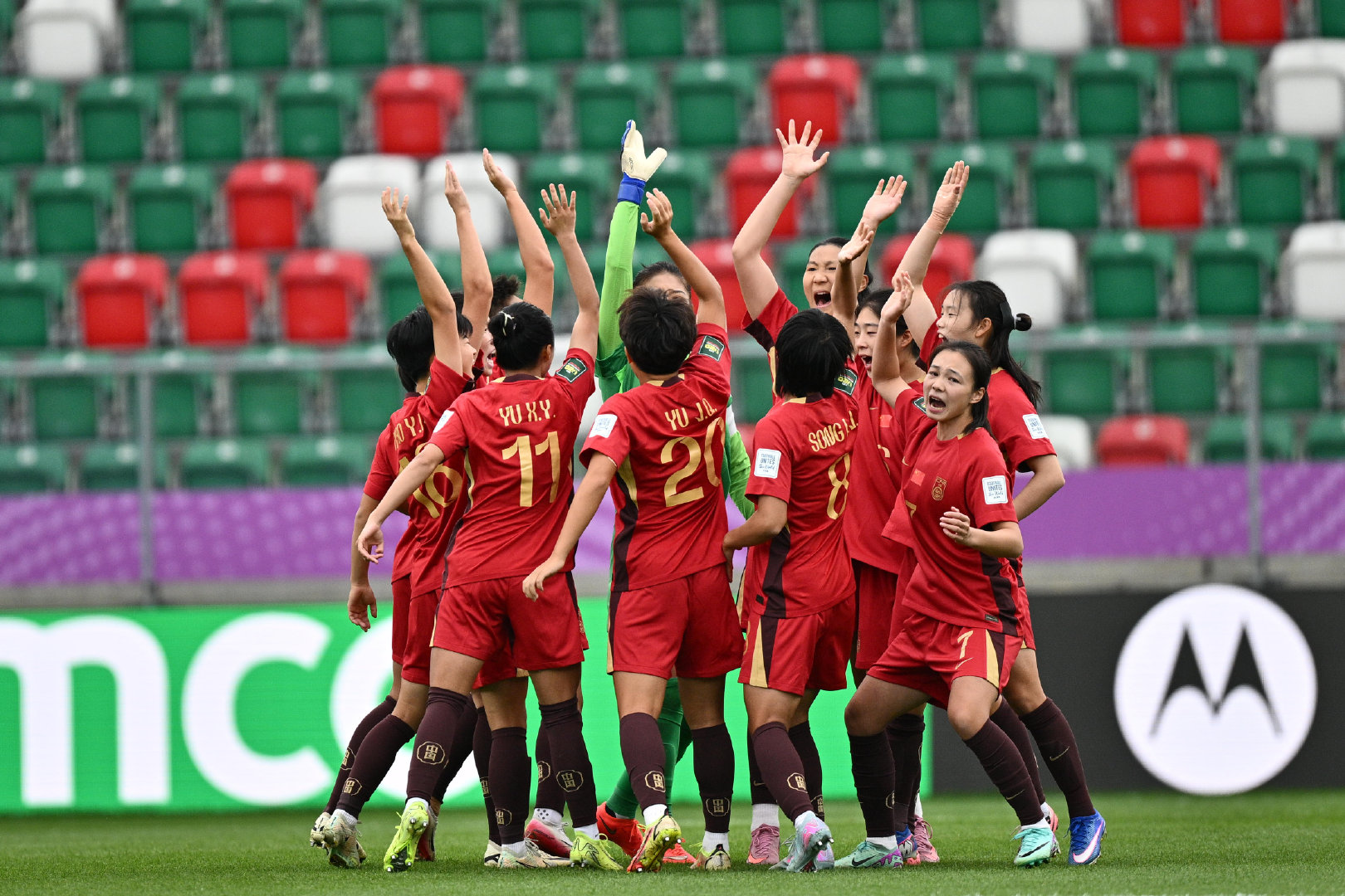 #中国U20女足无缘世界杯8强# 

2026国际足联U20女足世界杯1/8决赛，中国女足在120分钟内1-1战平意大利，点球大战4-5遗憾无缘八强

中国U20女足世界杯的征程到此落幕，四场世界大赛积累下的历练与收获弥足珍贵
#U20女足点球大战不敌意大利##u20女足世界杯# ​