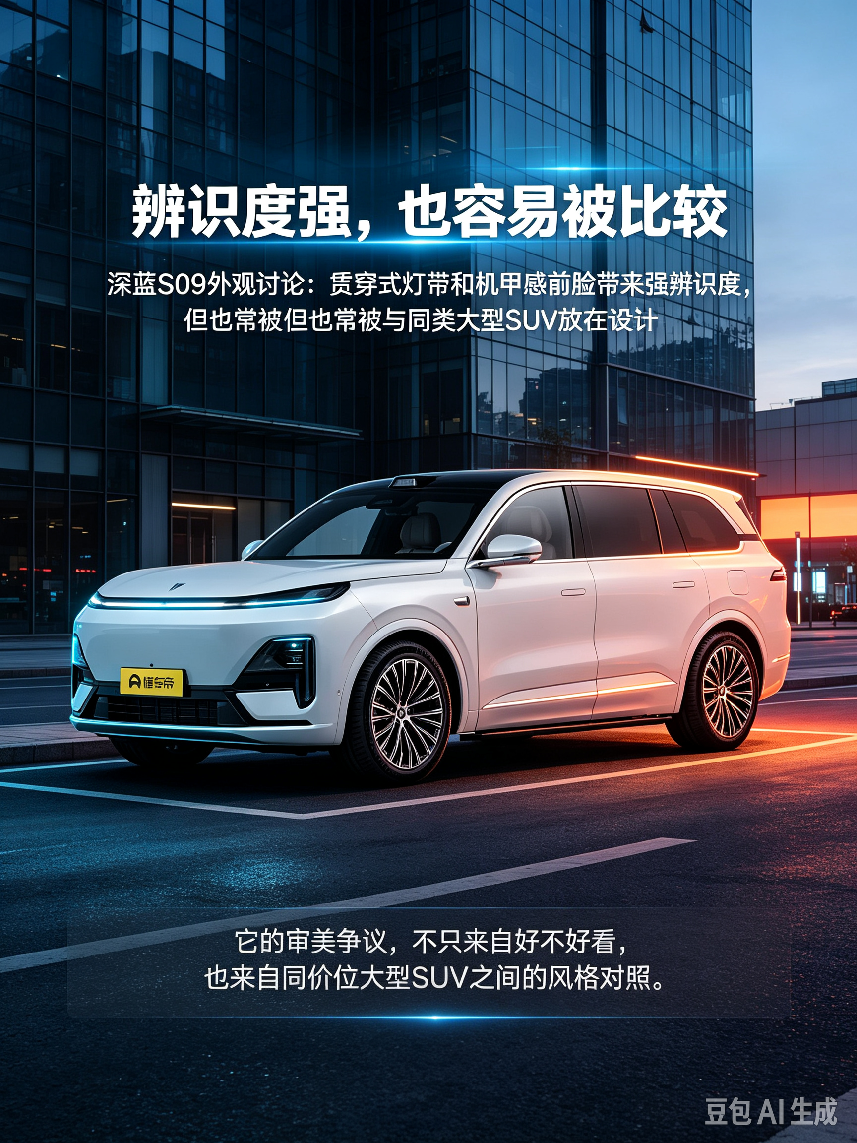 深蓝S09外观辨识度引争议