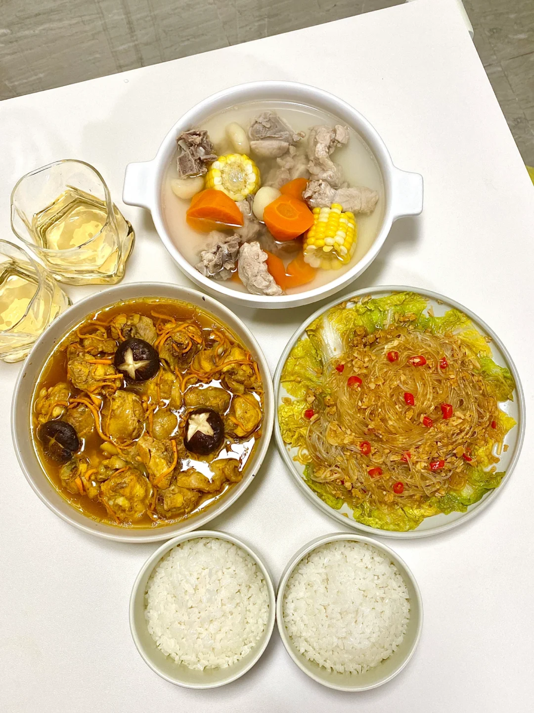 二人食｜懒人蒸菜｜一锅搞定两菜一汤🍲