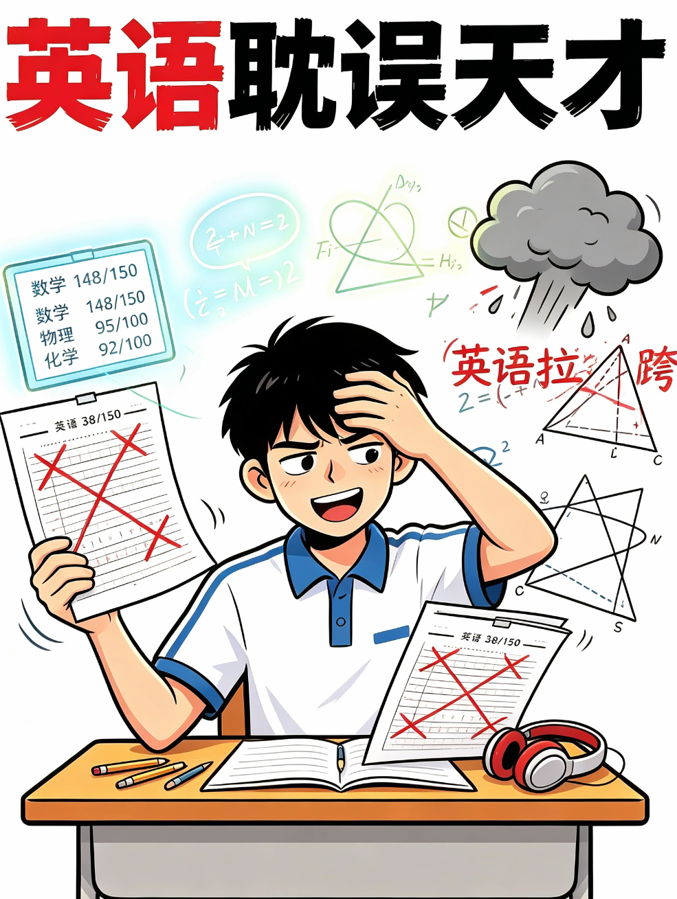 英语正在把不少本该成为科学家的人挡在门外。这话听着扎心，却撕开了教育筛选最隐秘的一层遮羞布。
考研的规则-总分过线没用，单科也必须达标，英语差哪怕一分，初试考得再好也直接出局。宇树科技的王兴兴就是活生生的例子，他从小英语就弱，考研时栽在英语上，浙大没进去，最后调剂去了上海大学。一个后来在机器人领域干