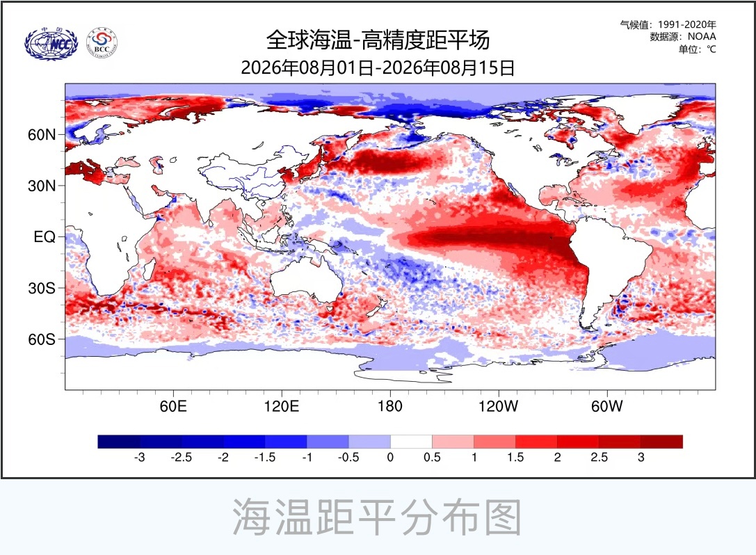 国家气候中心确认，正在发展的厄尔尼诺事件预计于2026年11至12月达到峰值，其强度大概率将超越1982/1983、1997/1998和2015/2016年三次超强事件，成为有观测记录以来的最强一次。