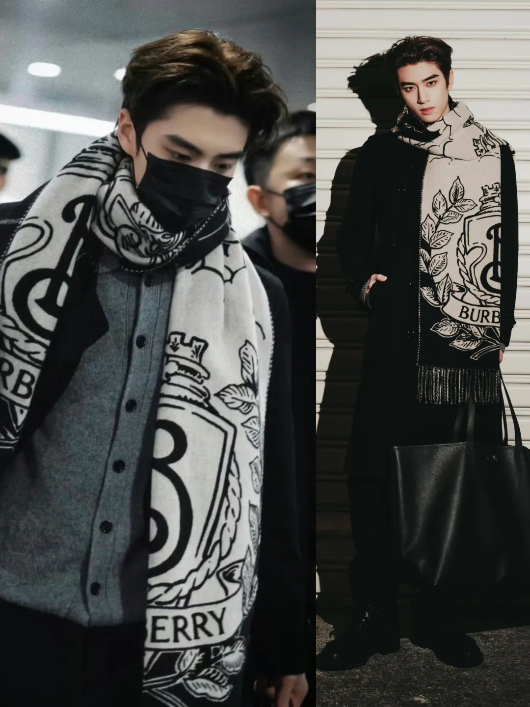 张康乐时装周出发，这脸这时尚表现力很抗打