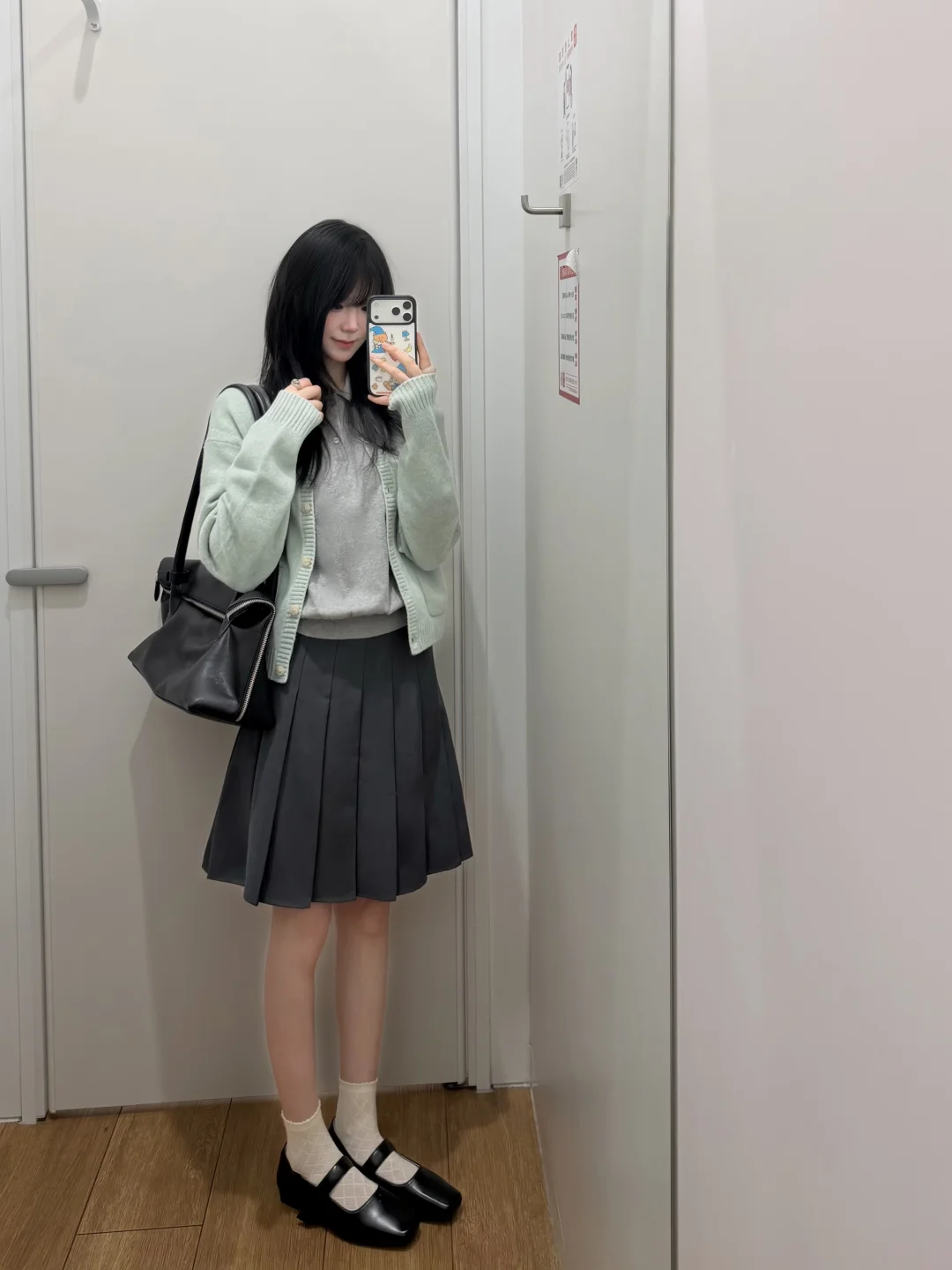 优衣库早秋叠穿这一块🐰日系少女感好浓郁！