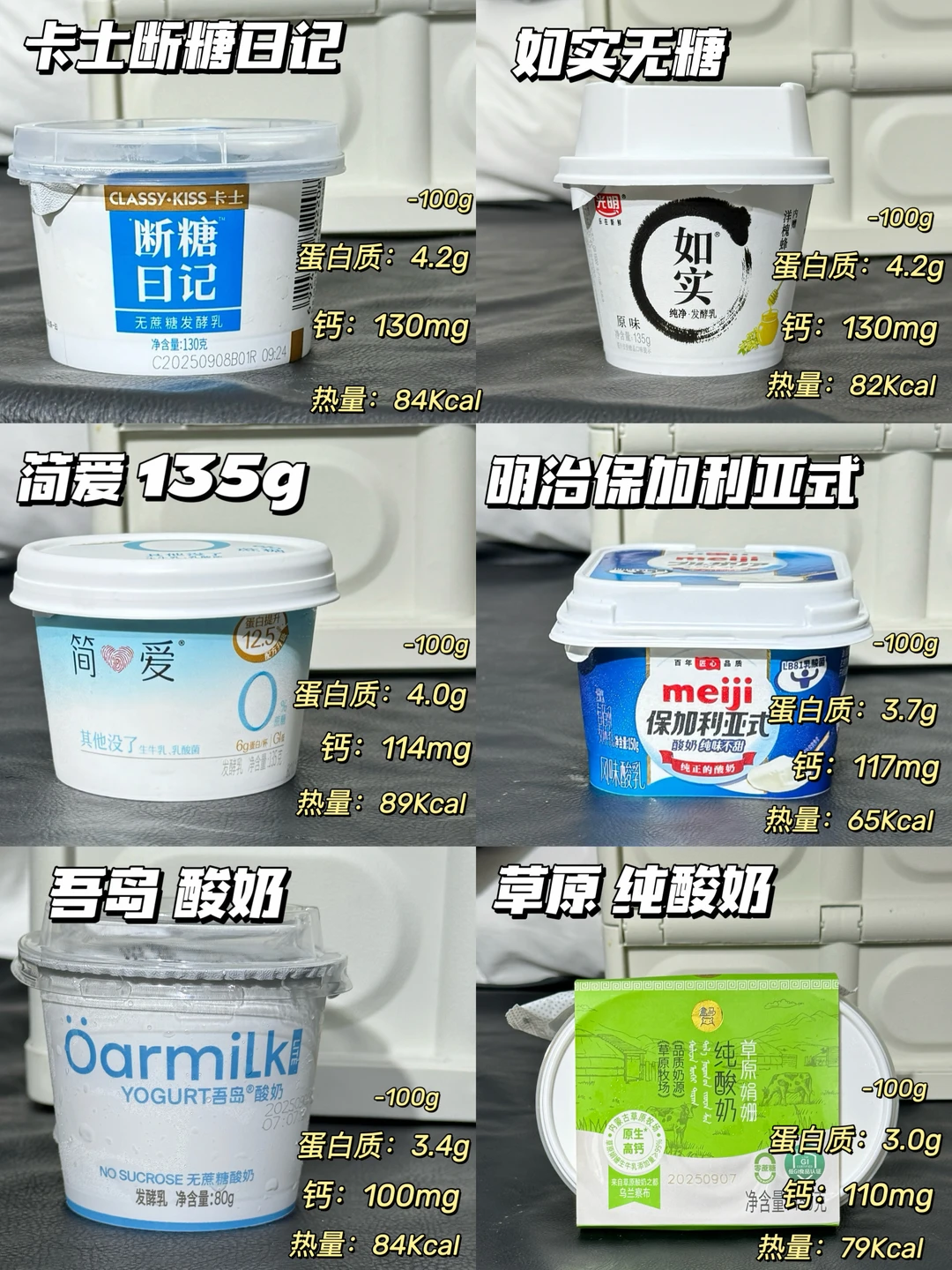热门的无糖酸奶合集（6款），真正的无糖酸奶！