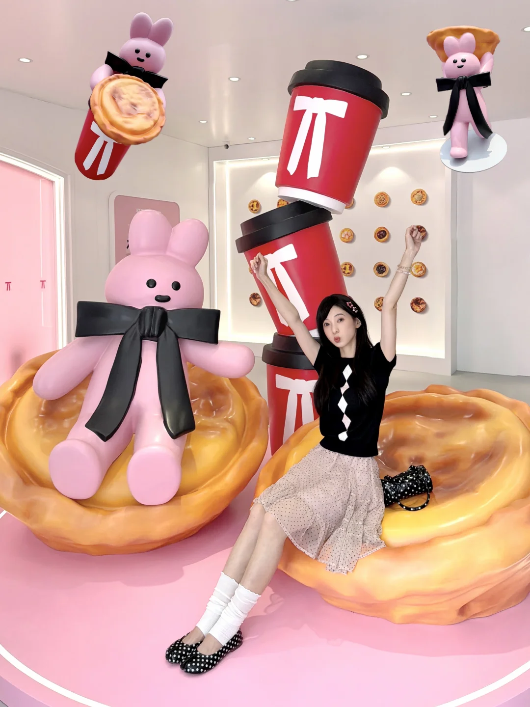 ᙏ̤̫ 报告！！「肯小兔蛋挞研究所」空降杭州啦💖