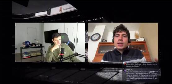 ESPN皇马跟队记者Rodra近日做客Inaki Angulo TV的...