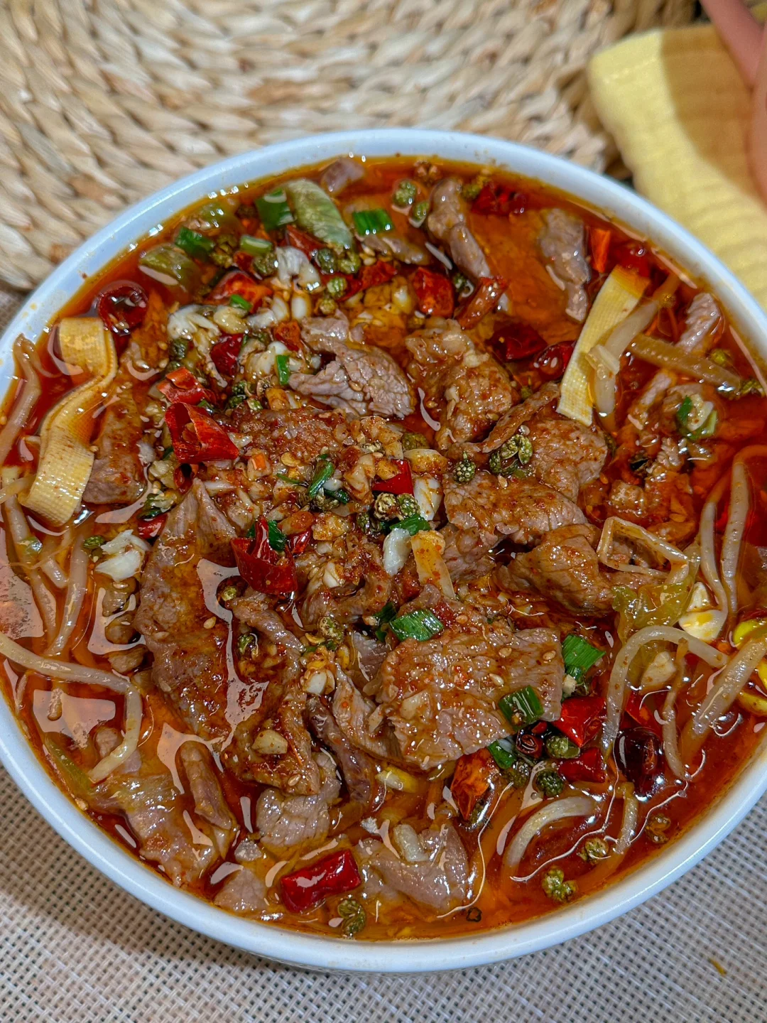 我妈教我这个水煮牛肉！！太费米饭了！！