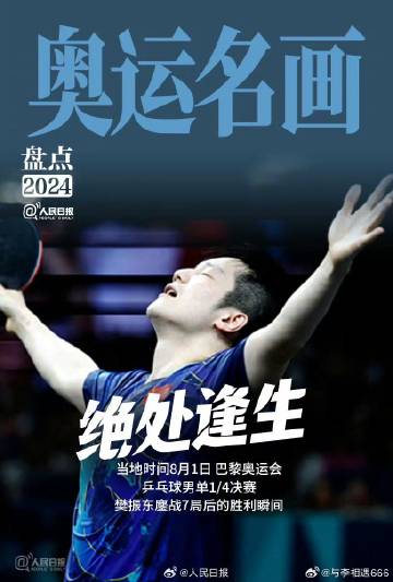 孤勇者樊振东：一滴水中的整个汪洋<br /><br />山空不语，水静...