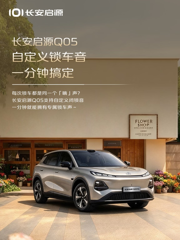 长安启源Q05 锁车声音自己说了算