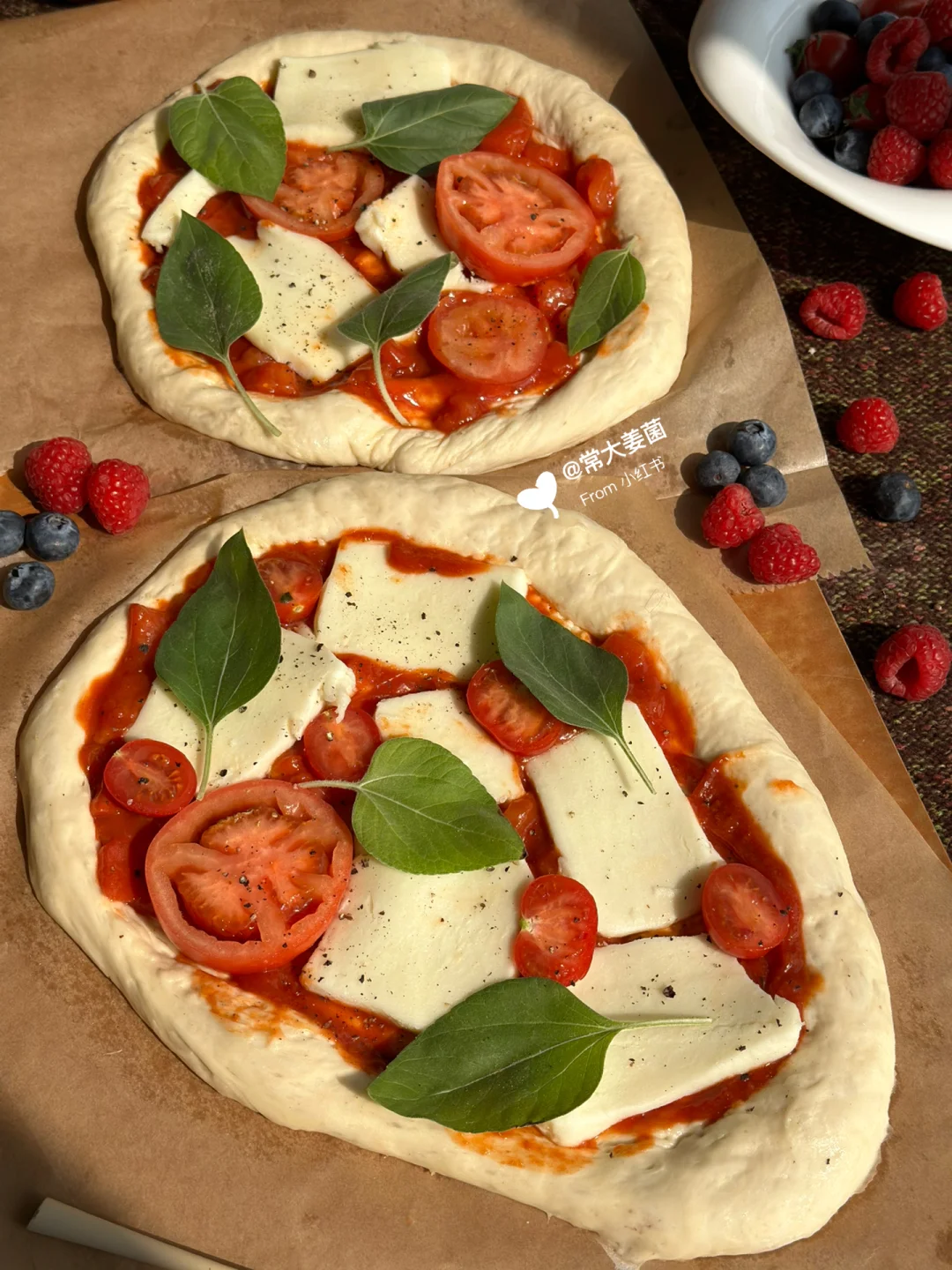 在家做意式披萨🍕免酵种、免揉