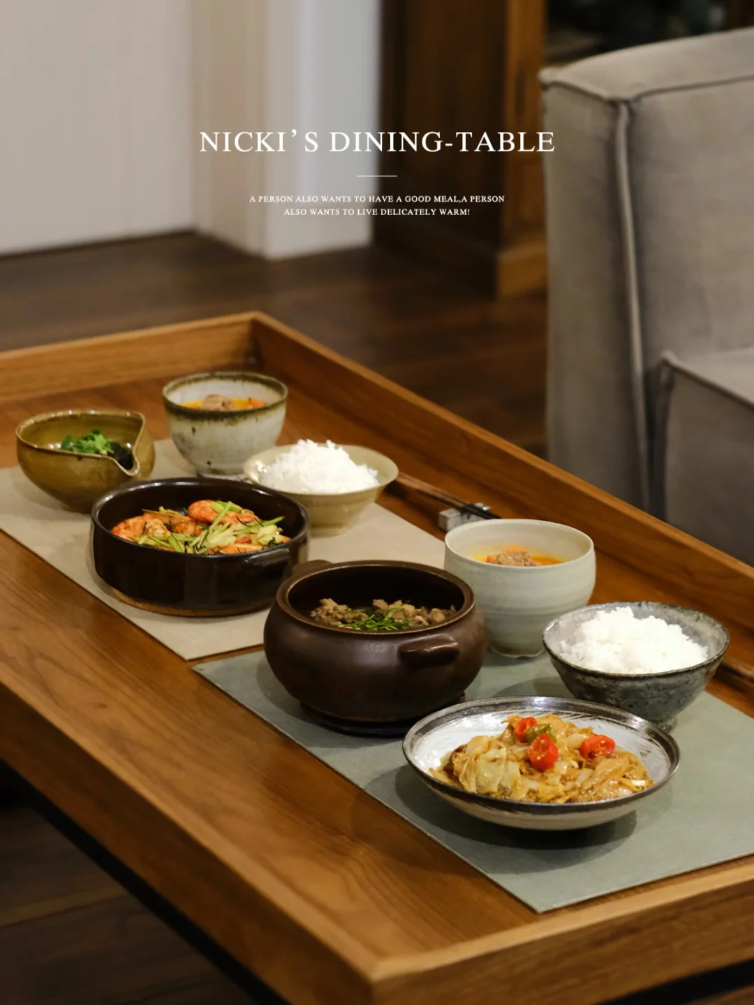 二人食｜认真做饭，把每一餐都吃好…