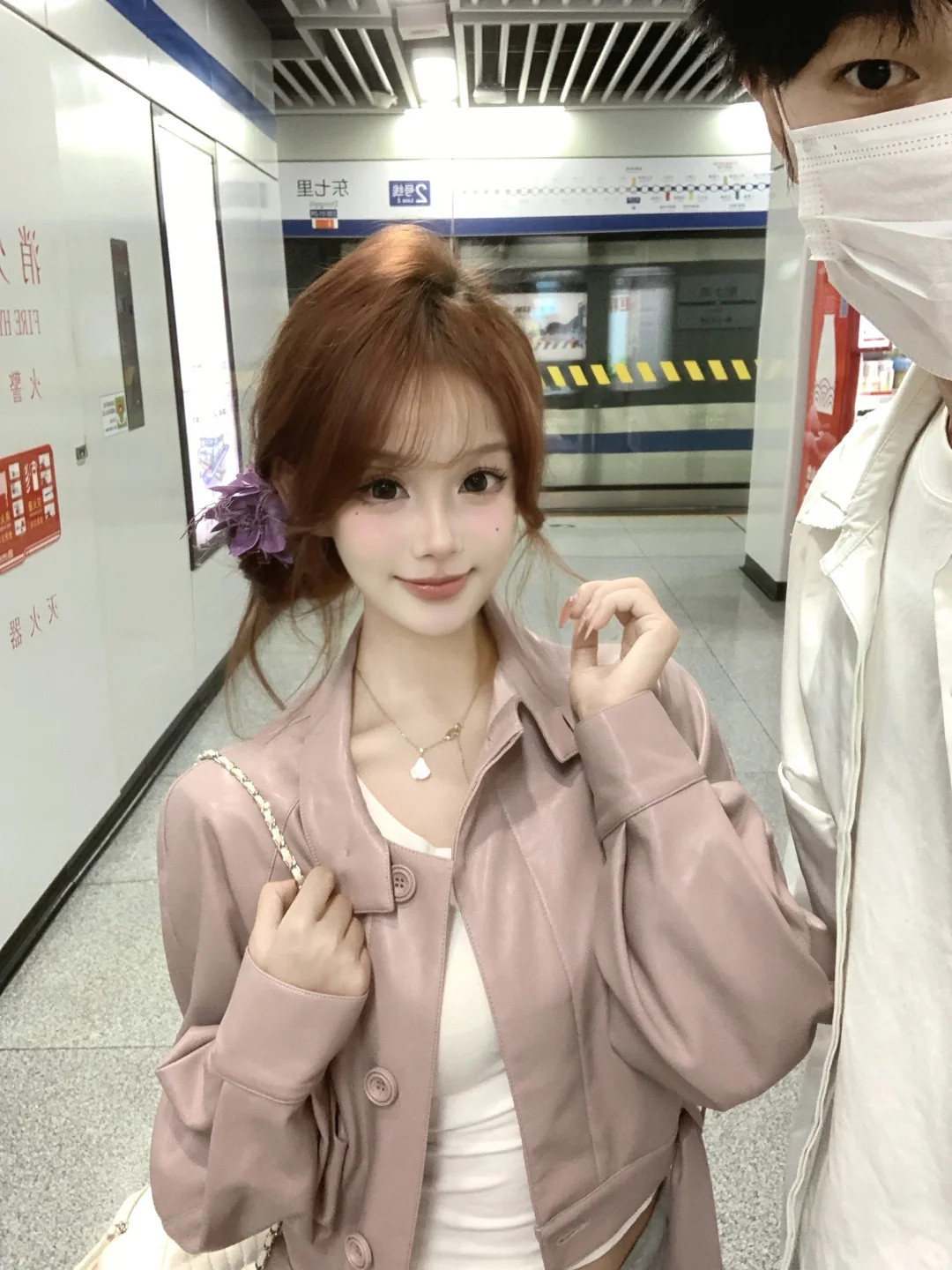 我女朋友今天真的超级漂亮啊！！！