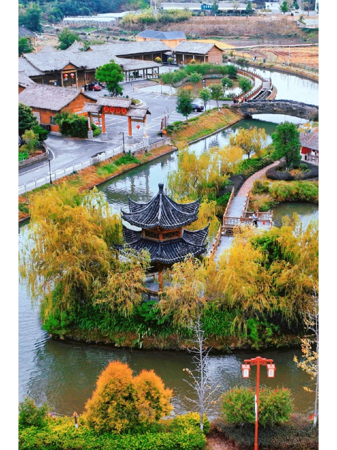 寄心小院🏡银杏之乡的水墨田园，超治愈